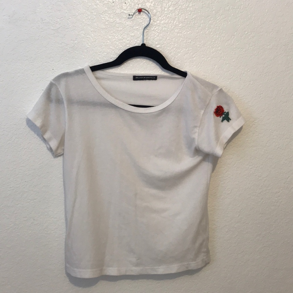 Brandy melville rose top!